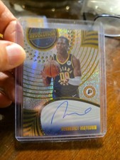 2023-24 Panini Revolution - Autographs #A-BMP Bennedict Mathurin Pacers 