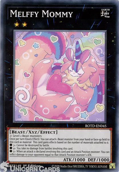 ROTD-EN045 Melffy Mommy Common 1st Edition Mint YuGiOh Card