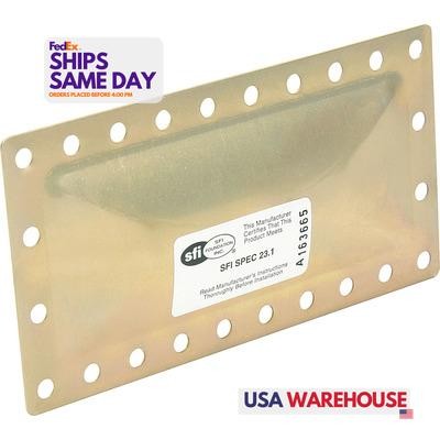 Allstar ALL26310, One Burst Panel SFI 23.1 Aluminum Gold Performance Racing Part