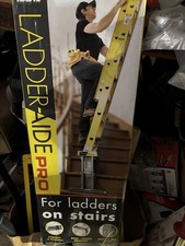 New Ideal Security Ladder-Aide Pro LA1206 stabilize ladders on staircase