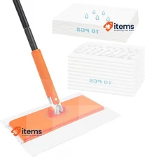 JEHONN Sweeper Mop Compatible With Flash Pads, 2 - In 1 Starter Kit Swiffer
