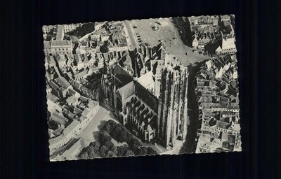Malines Mechelen Flandre Cathedrale St. Rombaut vue aerienne
