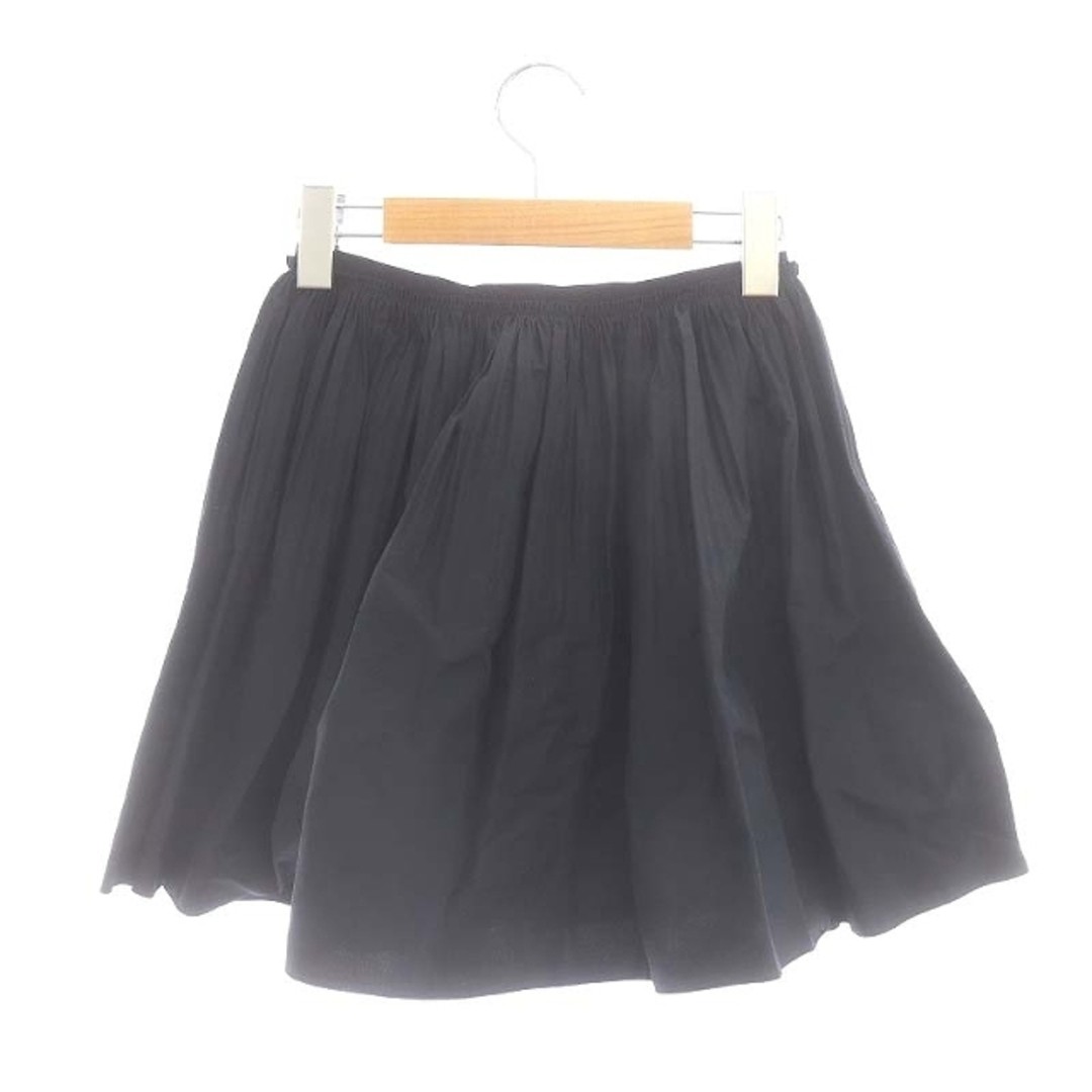 RED VALENTINO CIRCULAR MINI SKIRT FGATHER 36 BLACK DO Used