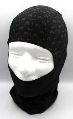 Nike Therma-Fit Hood Adult Balaclava All Over Print Black/Anthracite