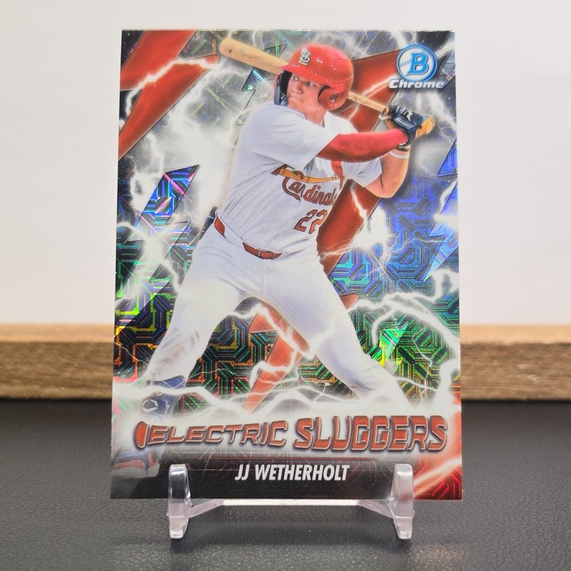 Topps 2026 Bowman Chrome JJ Wetherholt Electric Sluggers ES-12