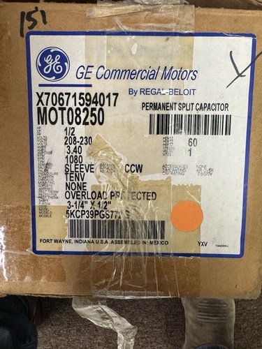 OEM American Standard / Trane Motor MOT8250 X70671594017 5KCP39PG