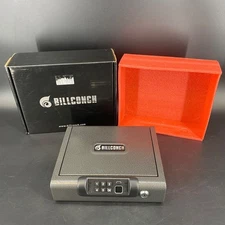 Billconch Biometric Gun Safe Model A-1 Without Key Black Keypad With Box