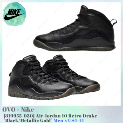 Size 10 - OVO x Air Jordan 10 Retro Black for sale online | eBay