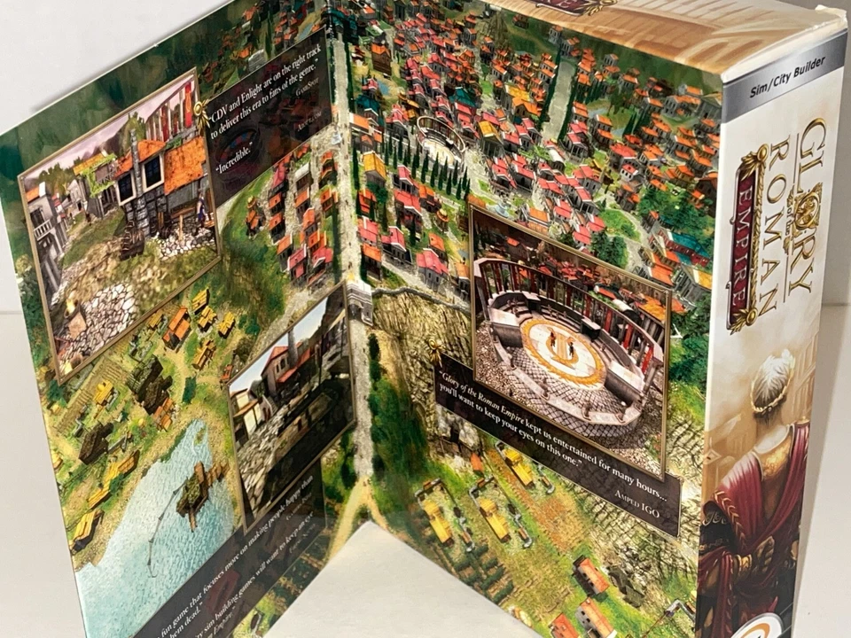 Glory of The Roman Empire PC 2006 NTSC CIB NIB Medium Box NEW - Image 2 of 4