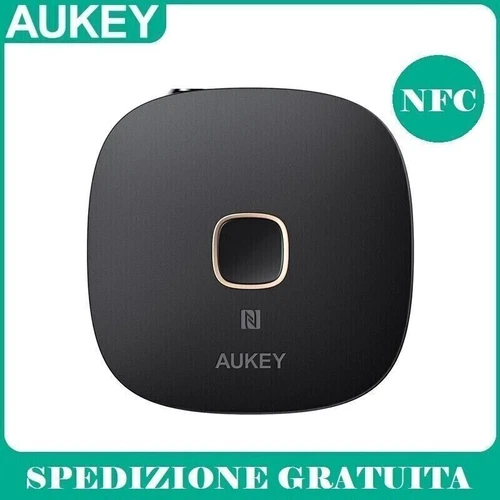 Aukey BR-C16 Récepteur Bluetooth 4.1 Avec NFC Adaptateur Audio Stéréo Voiture