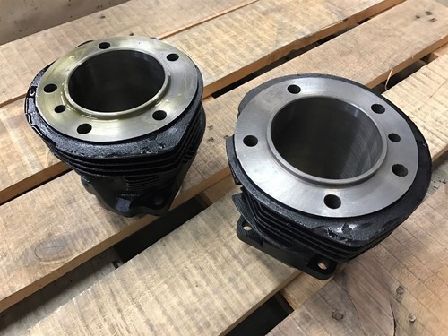 Set of Front & Rear Cylinders 1200cc Harley-Davidson 74ci Shovelhead 1966-79 Kit - Picture 3 of 3