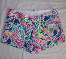 LILLY PULITZER Palm Reader WALSH Shorts Size 0