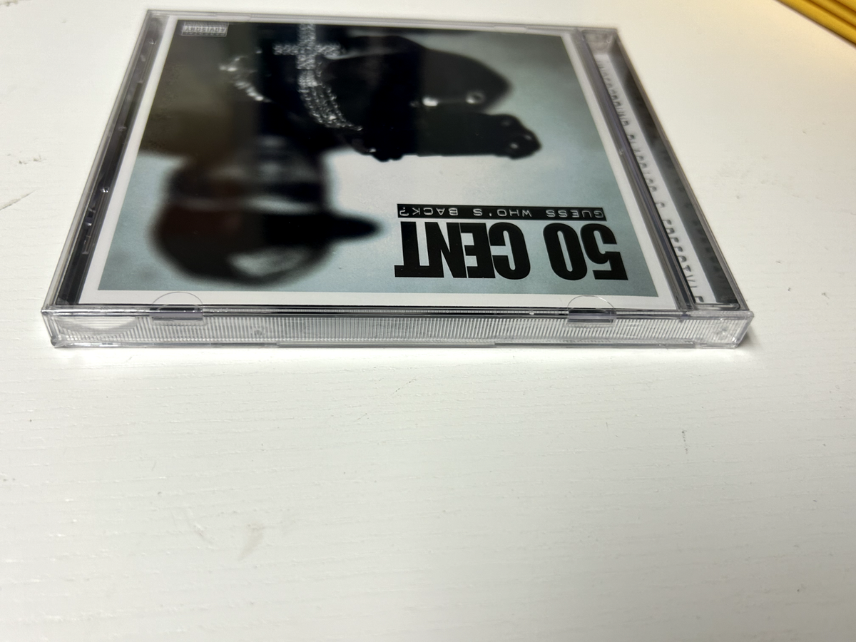 50 Cent Guess Who's Back New Sealed Official Debut Mixtape CD Very