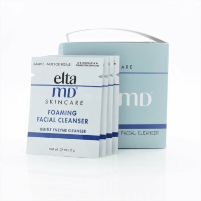 EltaMD Foaming Facial Cleanser / Gentle Cleanser 80 samples (007 oz / 2g each)