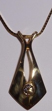 Stunning 14k Gold Necklace THOMAS GREGG Chain Jewelry 0.60 CTW  DIAMOND 