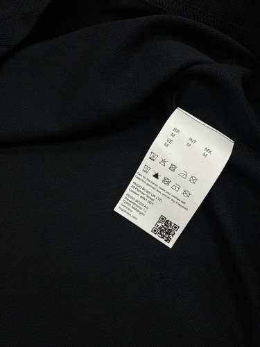 Boss Men's Paddy Polo Shirt With Contrast Logo Details In Black - Picture 8 of 10