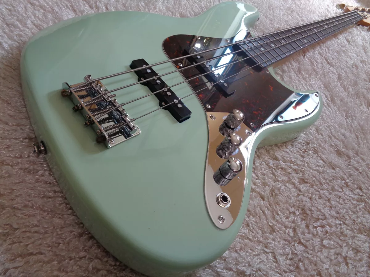 Bacchus Universe series BJB300 jazz bass Sea Foam Green Nice Maple