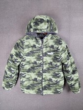 Eddie Bauer fleece jacket youth kids M 7-8 coat snow warm hooded zip