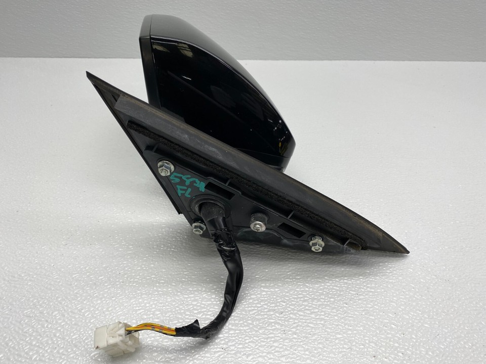 OEM 2009-2014 Acura Tl Driver Left Side View Power Door Mirror Black