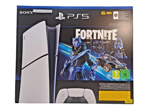 Play Station 5 Slim - Digital Version - Fortnite Edition - OVP - 1 TB Speicher