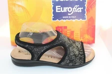 SHOES/FOOTWEAR - Euroflex Sandal Tuscany black stretch 