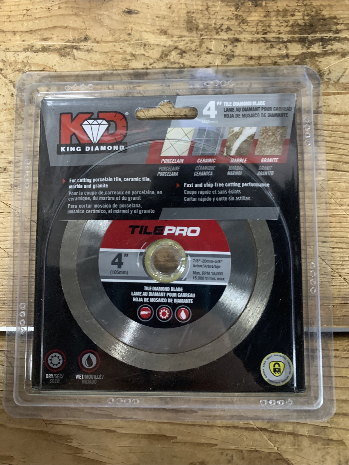 New KING DIAMOND 4 in. Diamond 