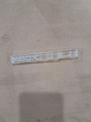 TRAY BEZEL CRYSTAL FOR ORIGINAL XBOX  LIMITED EDITION  100% ORIGINAL