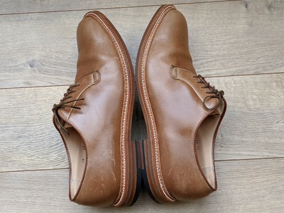 alden plain toe blucher chromexcel
