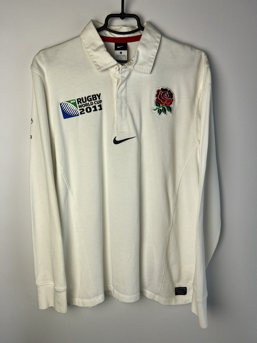 England Rugby World Cup 2011 Away Shirt Long Sleeve Jersey England Rugby World Cup 2011 Away Shirt Long Sleeve Jersey