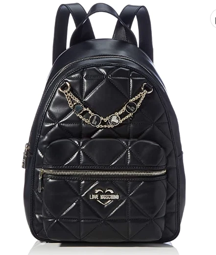 Borsa pu store nero moschino