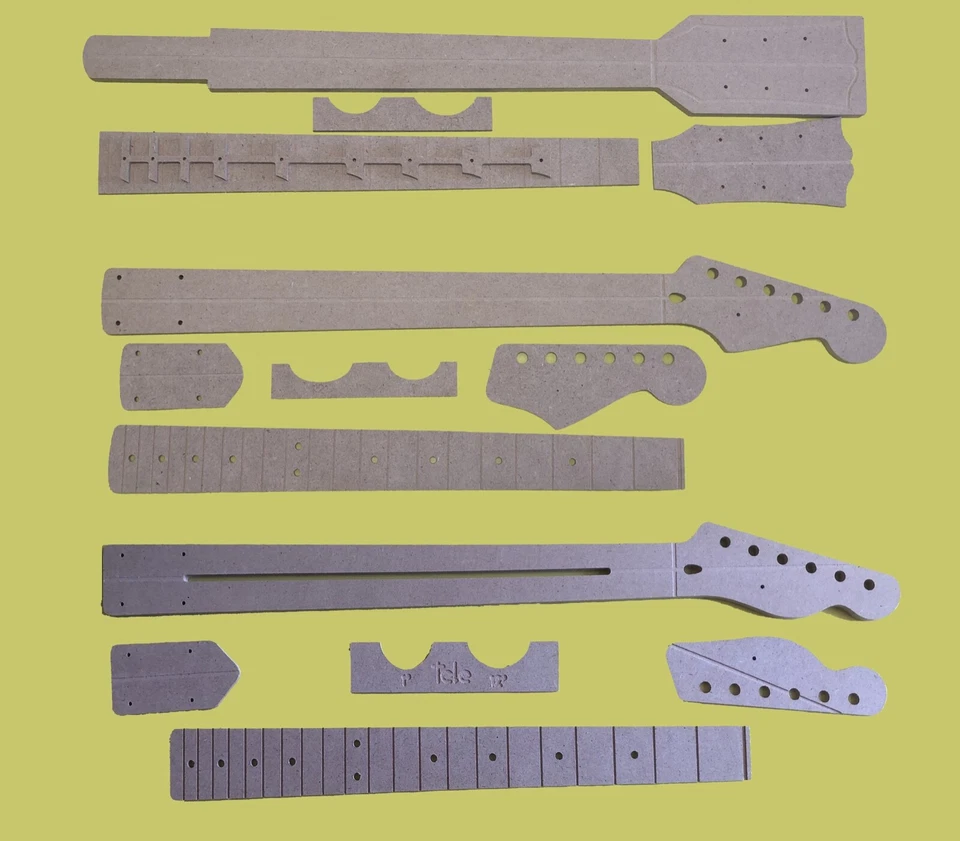Dima Templates Manico Neck Chitarra Guitar