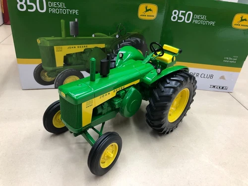 Modellino giocattolo ERTL scala 1/16 JOHN DEERE 850 trattore pressofuso collezione 16312A - Foto 2 di 9