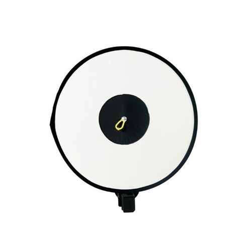 44CM 17" Collapsible Round Flash Softbox Beauty Dish Flash Speedlite Diffuser - Picture 5 of 12