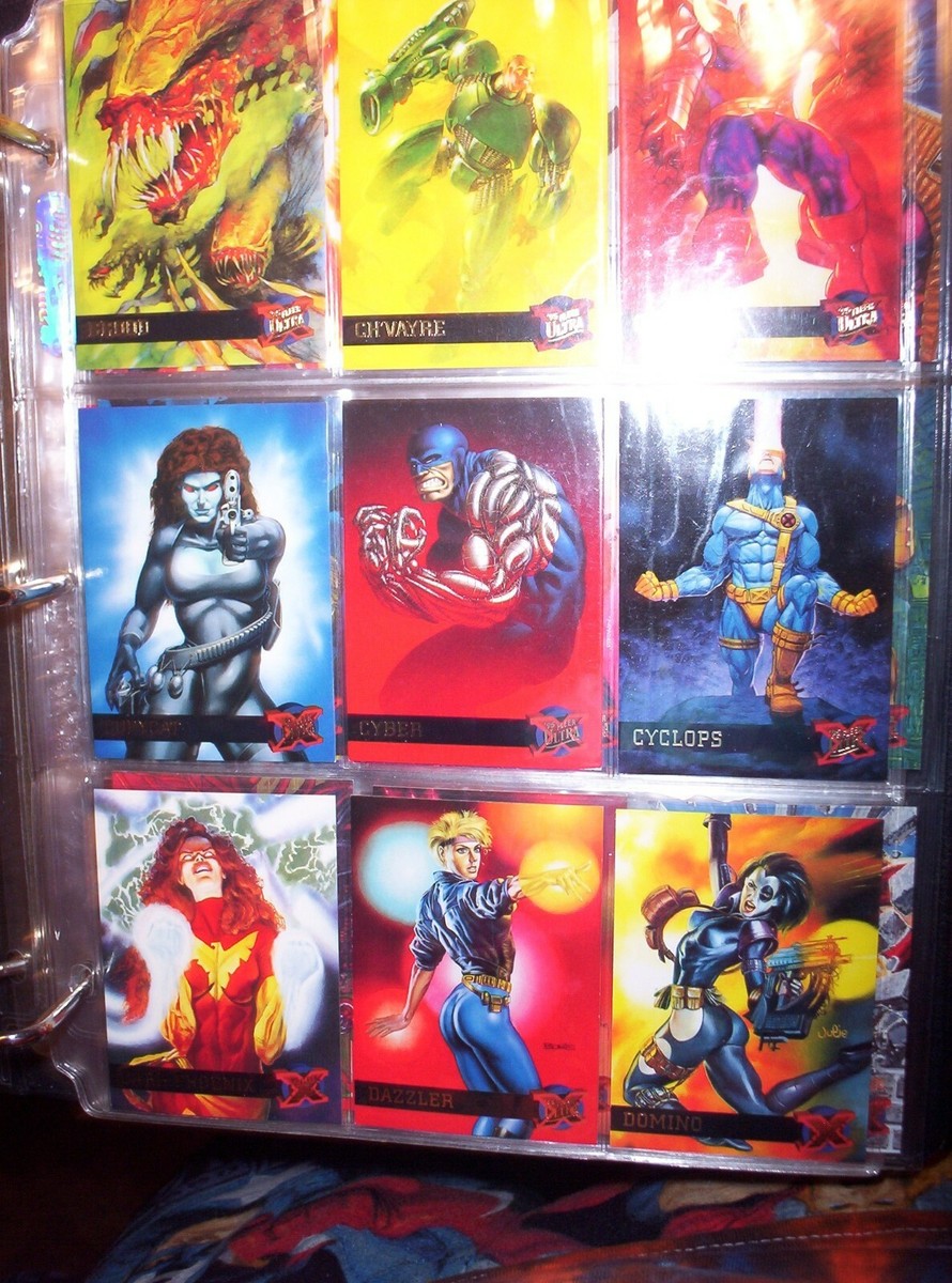 1995 Fleer Ultra X-Men BASE 150 CARD Set WOLVERINE SPRING BREAK