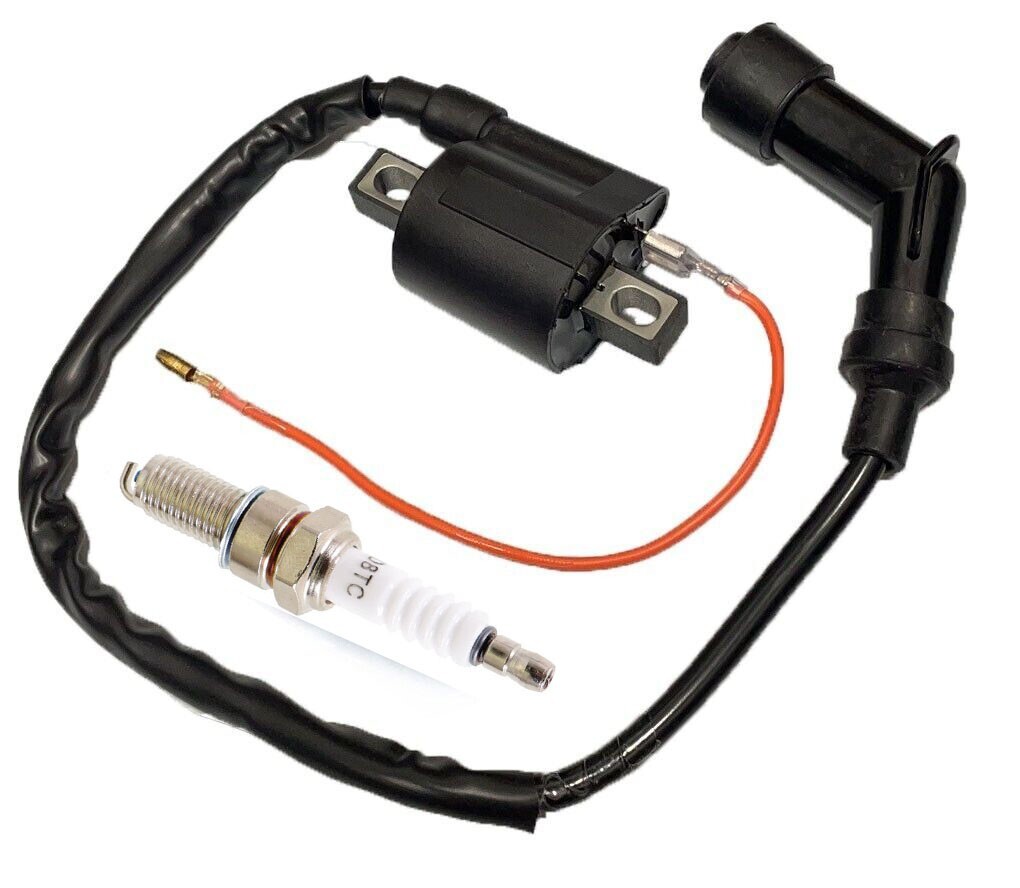 Ignition Coil & Spark Plug for Yamaha 1989-2004 Warrior 350 YFM350