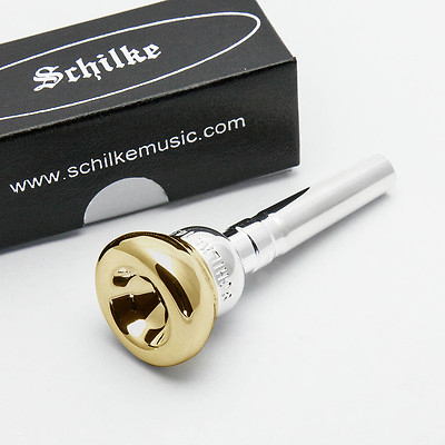 Schilke 11Ax 24K Gold Rim & Cup Cornet Mouthpiece NEW!