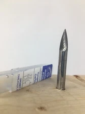 Grobet USA Carbide Burr Bur Bit, 1/4 SG-1 Pointed   Tree, Single Cut, 1/4" Shank