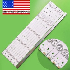 LED strips For Insignia NS-55D510NA17 Sharp LC-55LB481U SVH550AH9 5LED REV04