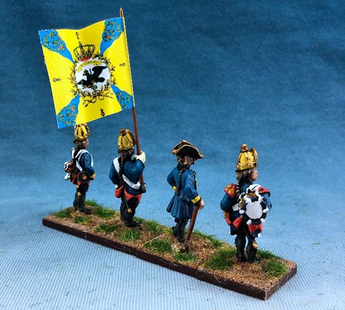 28 mm WGS Siebenjähriger Krieg SYW bemalt preußische Armee Wietersheim Füsiliere GPA6-1 - Bild 9 von 11
