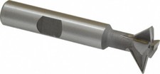 Made in USA 3/4" Diam x 1/4" Wide Carbide-Tipped 45? Dovetail Cutter Uncoated...