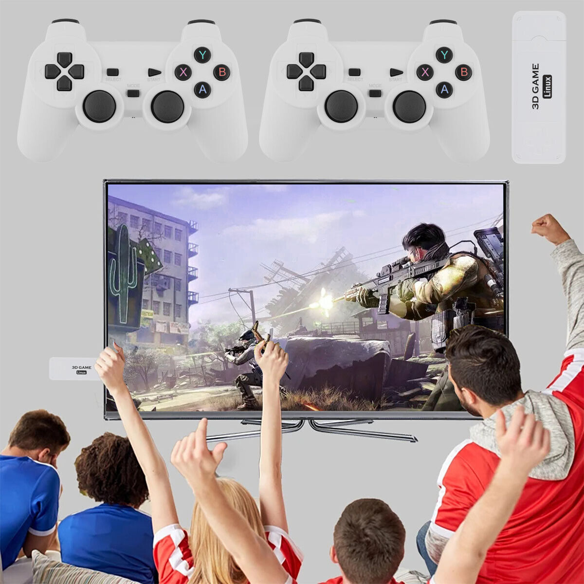 HD TV Game Consoles 4GB Video Game Console player Support HDMI TV