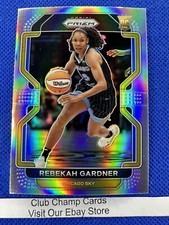 2022 #138 Rebekah Gardner WNBA Panini Prizm Basketball Silver Prizm RC Sky