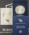 2016-W US Silver Eagle - 1 oz .999 Fine Silver Coin OGP & COA