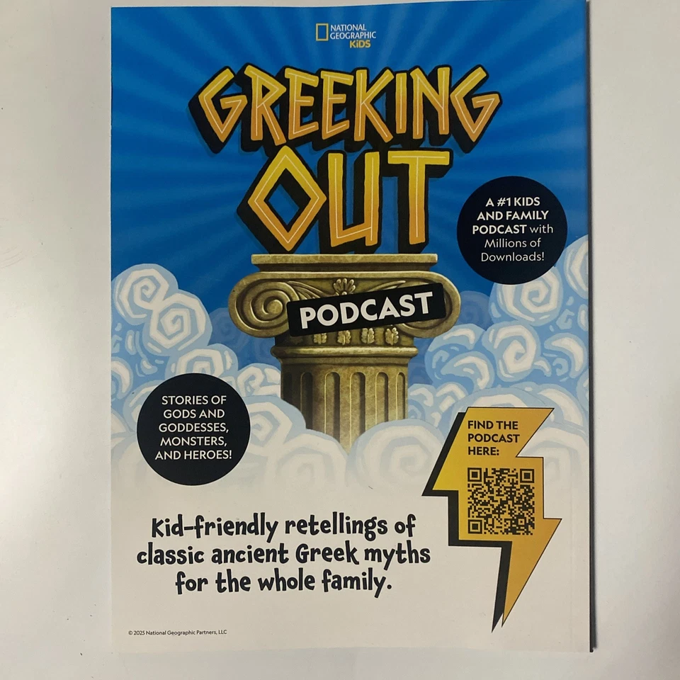 NATIONAL GEOGRAPHIC Magazine 2025 -BRAIN GAMES-Activities That Engage Your Brain Foto 4 de 4