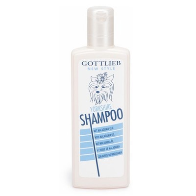 Gottlieb New Style Yorkshire Shampoo - mit Macadamia Öl - Hundeshampoo - 300 ml