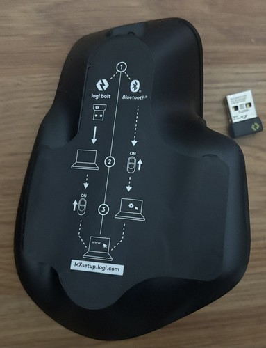 Logitech MX Master 3S Wireless Mouse - Black - W/ Dongle - 第 5/6 張圖片