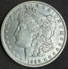 1888-O Morgan Silver Dollar, XF