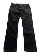 Ralph Lauren Purple Label Slim Fit Stretch Jeans in Nero Black