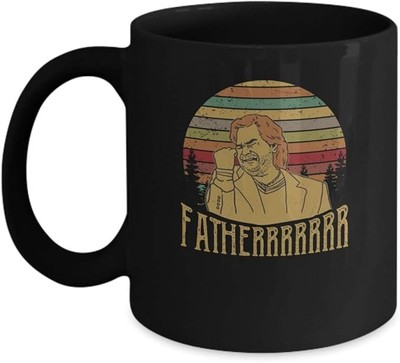 The IT Crowd Mug - Douglas Reynholm FATHERRRR Quote - Funny TV Gift 11oz Cup