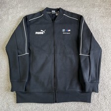 Puma BMW Motorsport M Series Track Jacket Black Full Zip M3 M5 Beamer Size Large